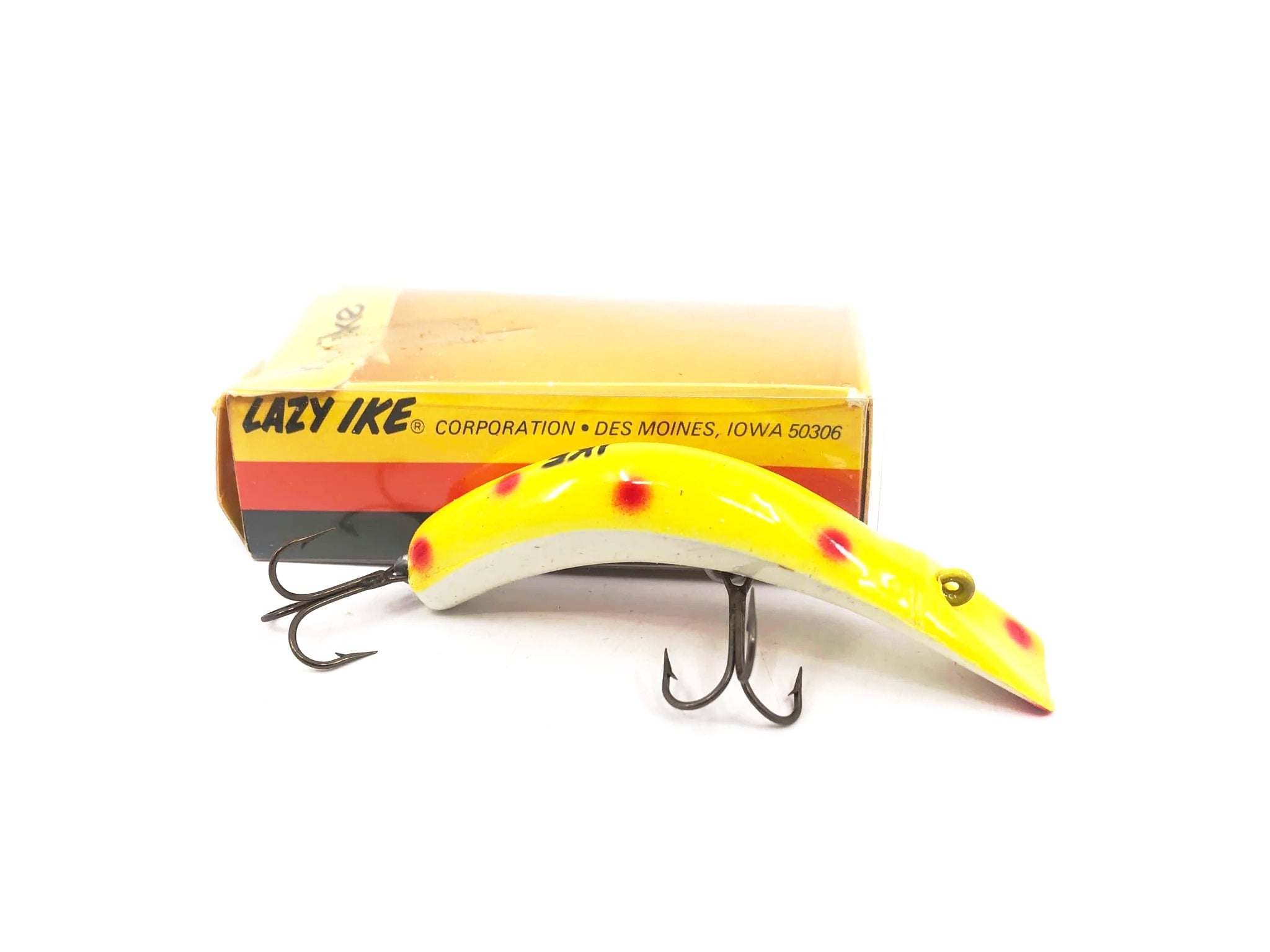 antique lazy ike fishing lure 3 KL-3 YS Yellow Spots Color with Box – My Bait Shop, LLC DAIWA SILVER SERIES 7000C Catfish hooks Hand Retrieve:Left-Handed