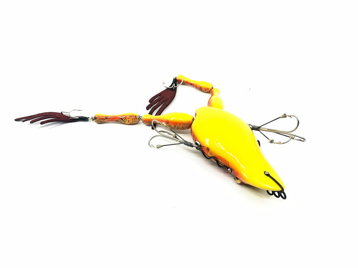 Macatawa Bait Co. Musky Frog Green/Gold/Black Scale Color w/Box