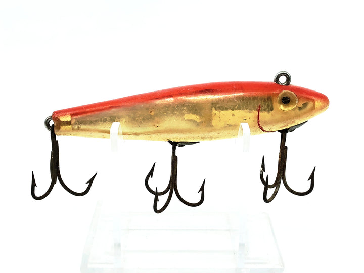 L & S Mirrolure 52M "Sinking Twitchbait", Red/Silver Scale Color