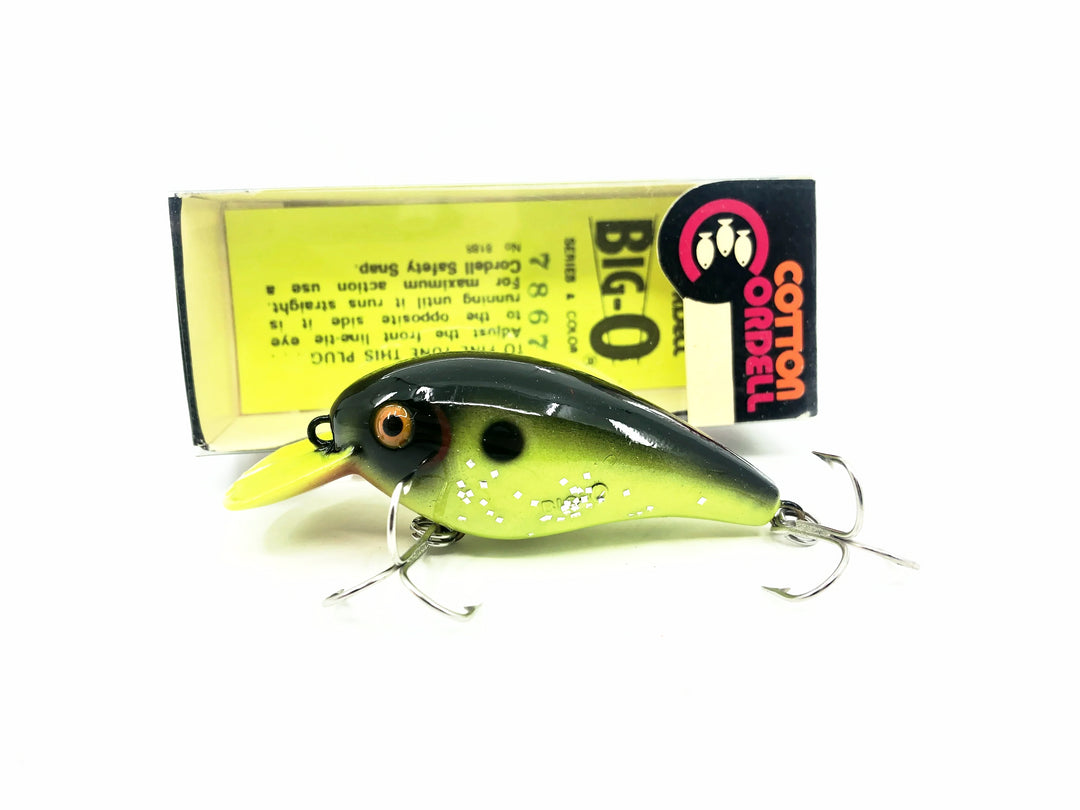 Cotton Cordell 7800 Big-O, #67 Chartreuse Color w/Box