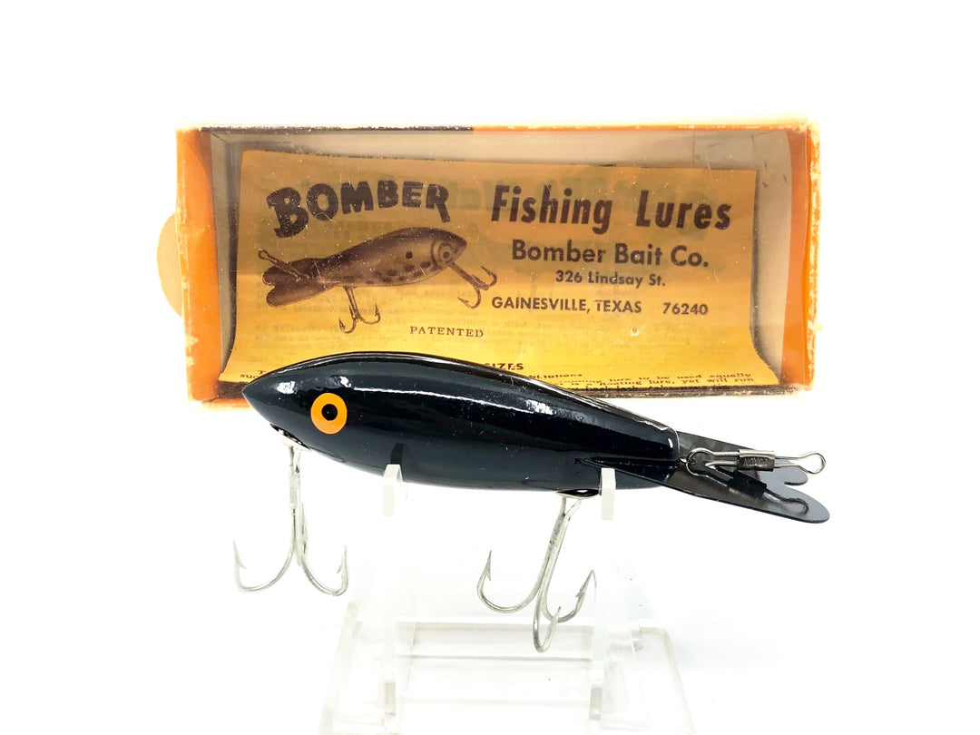 Bomber Wooden 600 Series, #02 Black Color with Box (602)