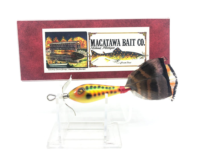 Macatawa Bait Co. Walton Feather Tail Lure w/Box Trout Color
