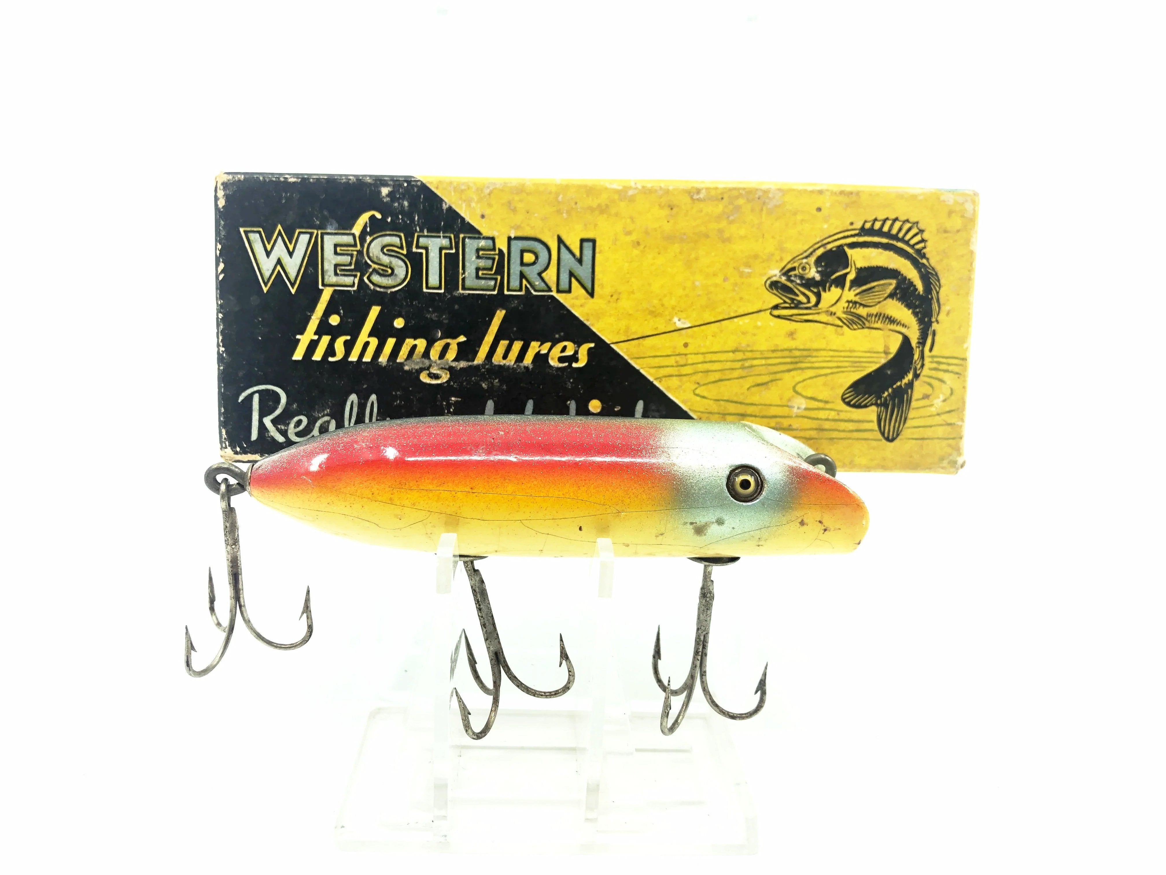 bass oreno lures for sale Shur-Strike Western Auto Bass Oreno, Rainbow Color with Box – My Bait Shop,  LLC