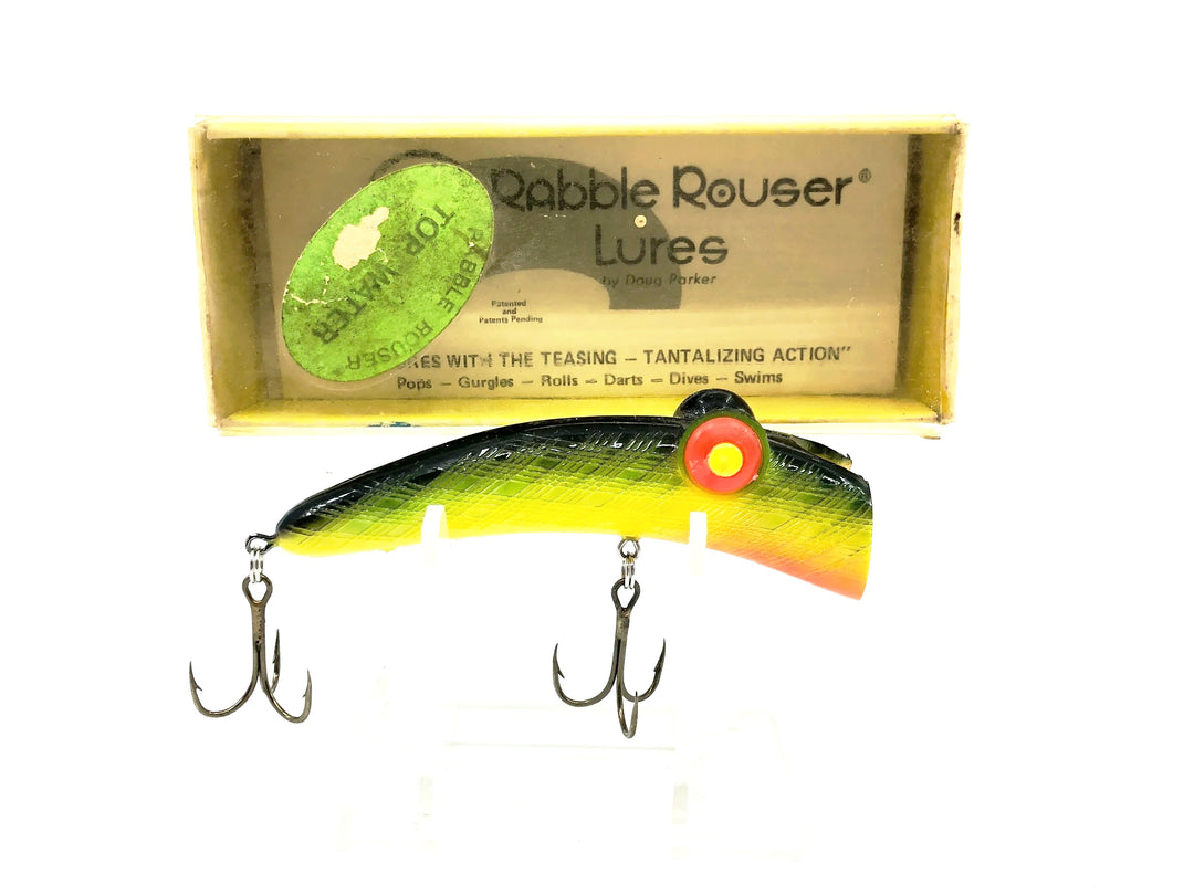 Rabble Rouser Top Water Chartreuse/Black Back Color with Box - Larger Size