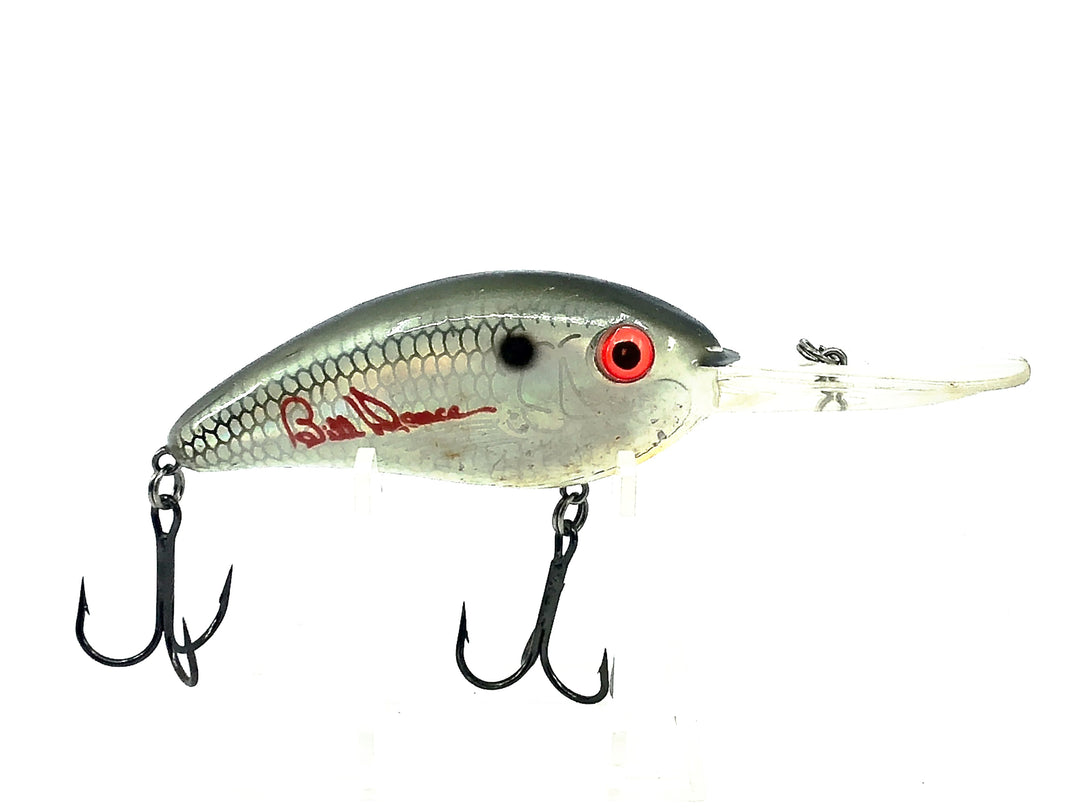 Xcalibur Bill Dance Suspending Fat Free Shad, Holographic Olive Shad Color