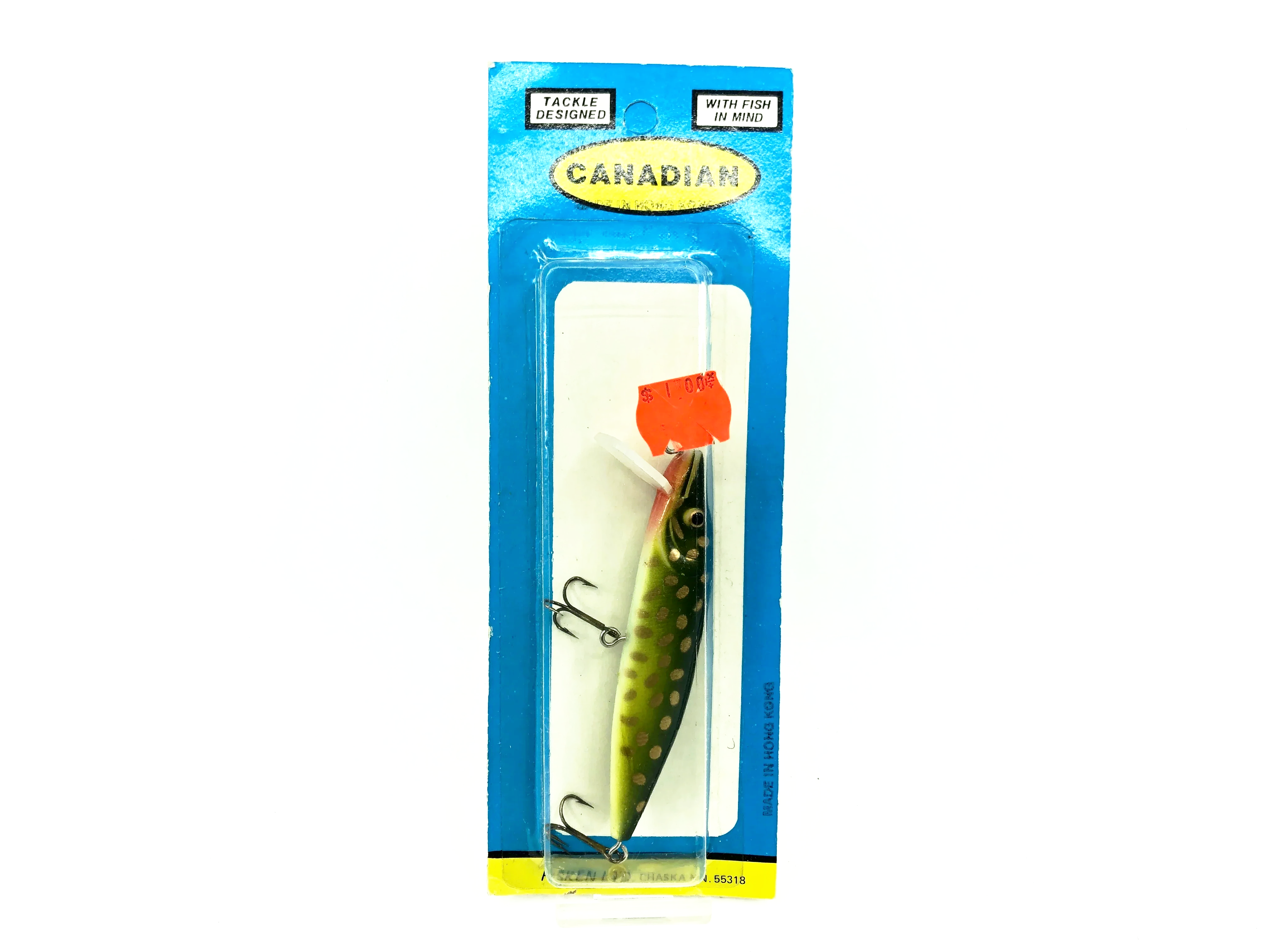 Canadian Pike Crankbait 3 3/4