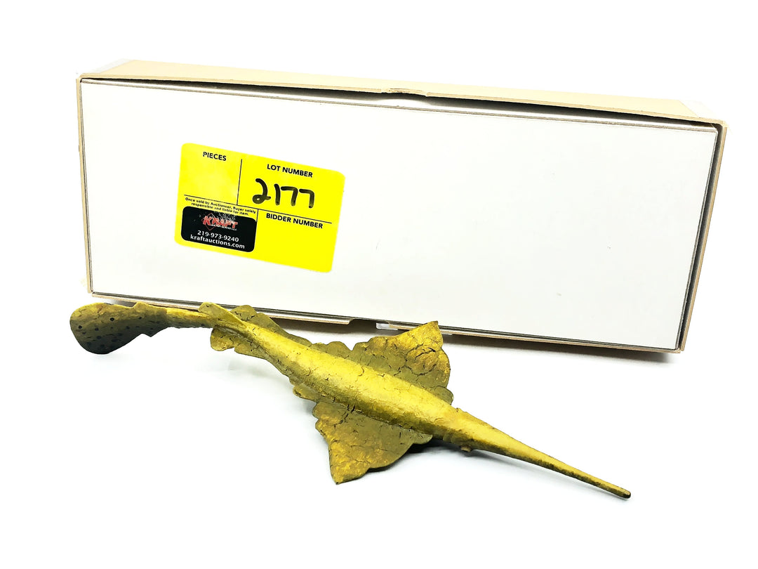Macatawa Bait Co. Gar Pike Decoy w/Box
