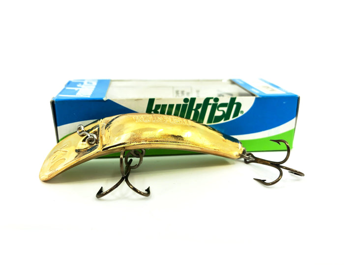 Pre Luhr-Jensen Kwikfish K10, GP Gold Plated Color New in Box Old Stock