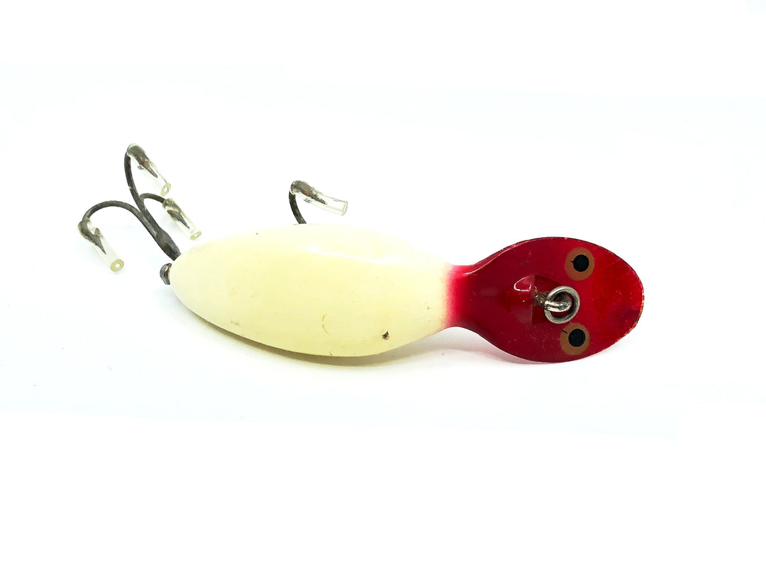 Heddon Tadpolly, RH Red Head/White Color