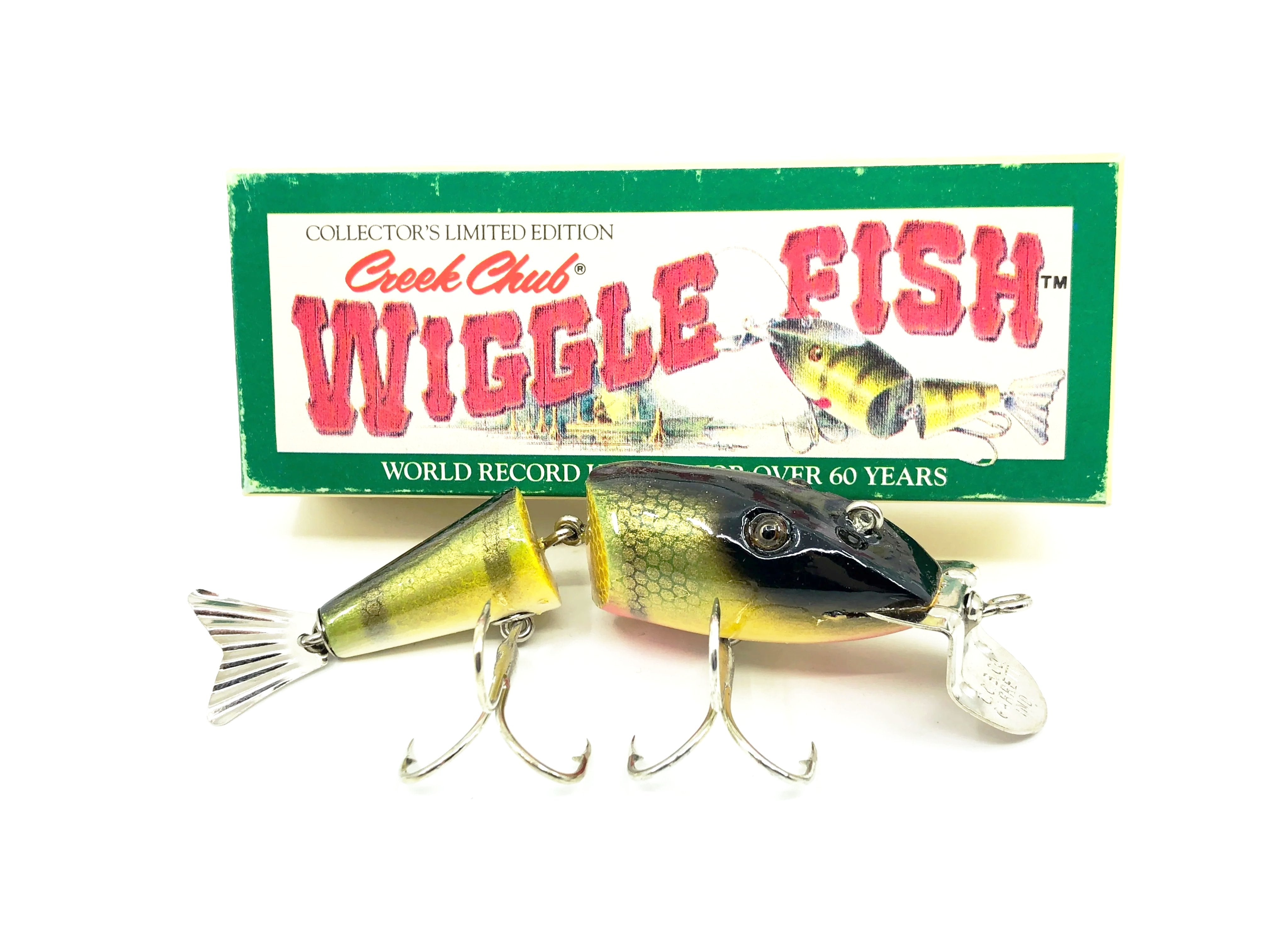 creek chub fishing lures for sale #1000 Head is a unique jointed topwater lure that produces sound Creek Chub Wiggle Fish Limited
