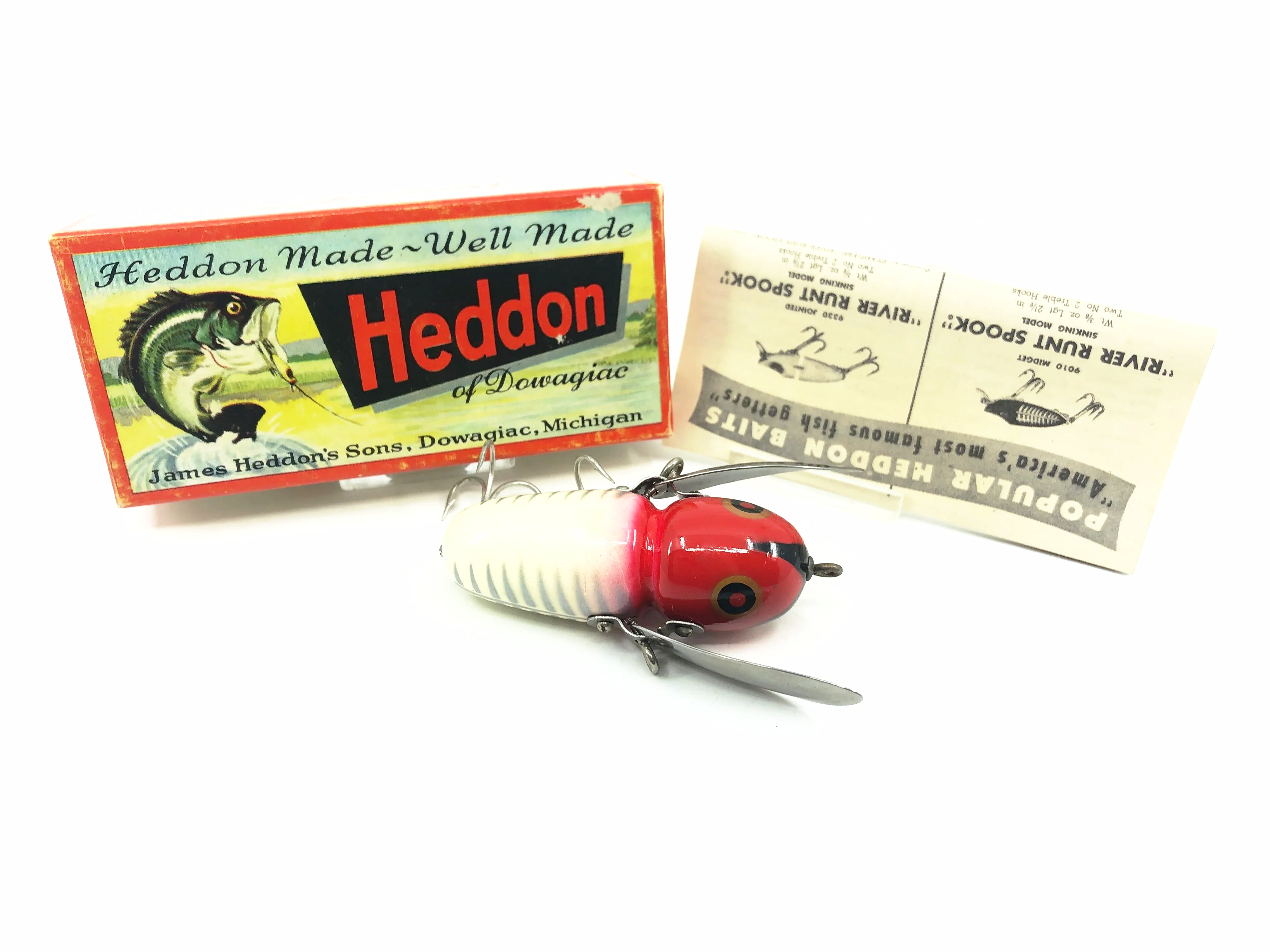 Heddon Crazy Crawler #2100 XRW