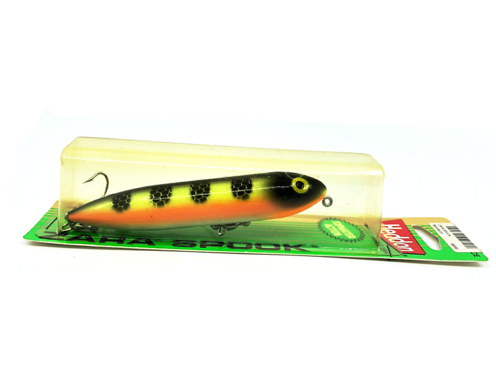 Heddon Zara Spook, KCH Yellow/Red Muskie Color on Card