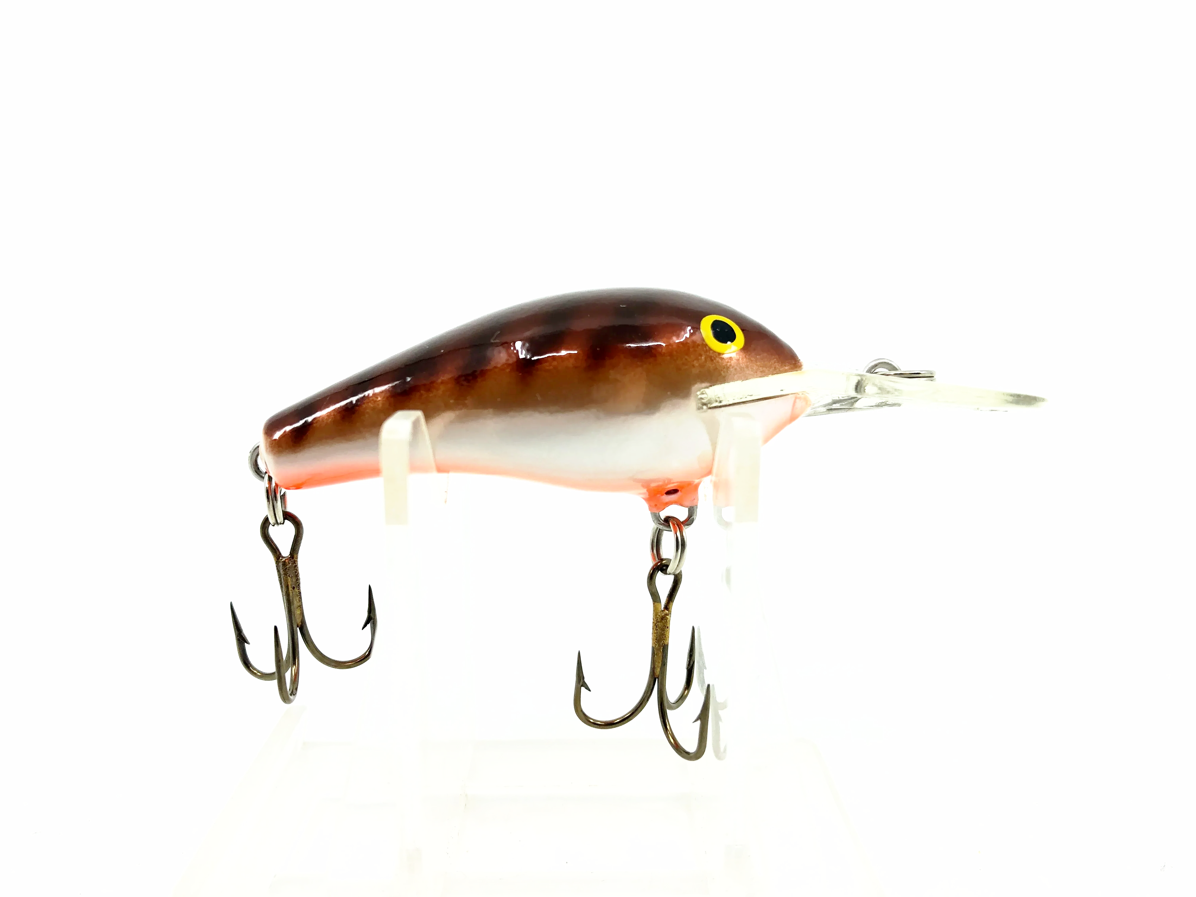 Leurre Rapala Fat Rap FR-5 Peint à La Main - Rouge Crawdad (Irlande, Balsa, 2 Pouces)