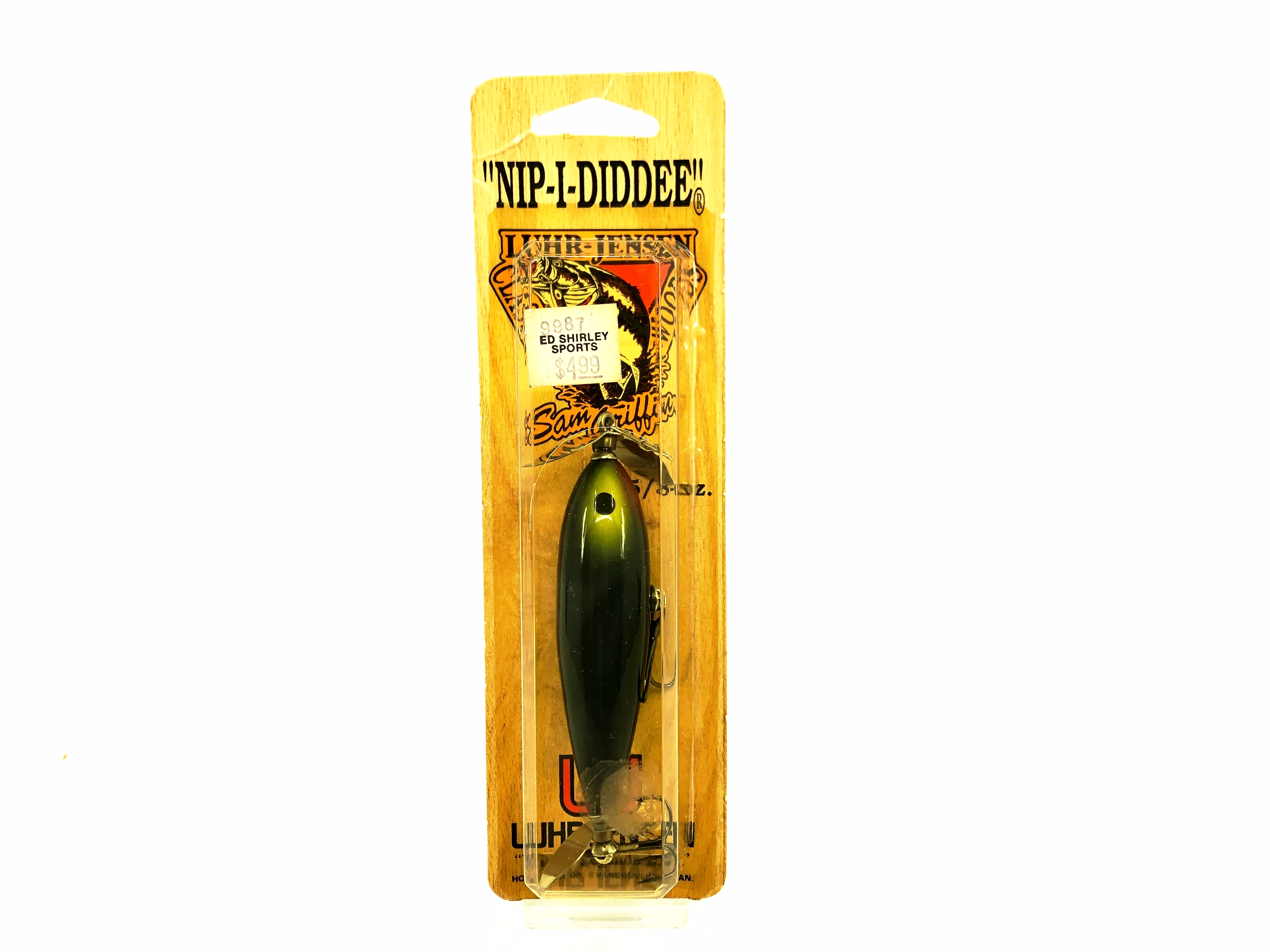 Luhr-Jensen South Bend NIP-I-DIDDEE, #09 Black Color on Card – My