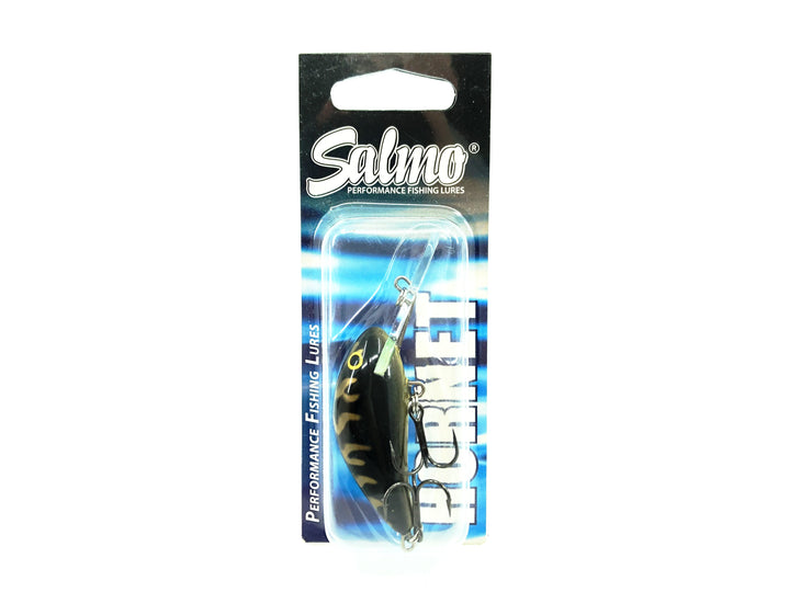 Salmo Hornet 5F Floating, BT Black Tiger Color on Card