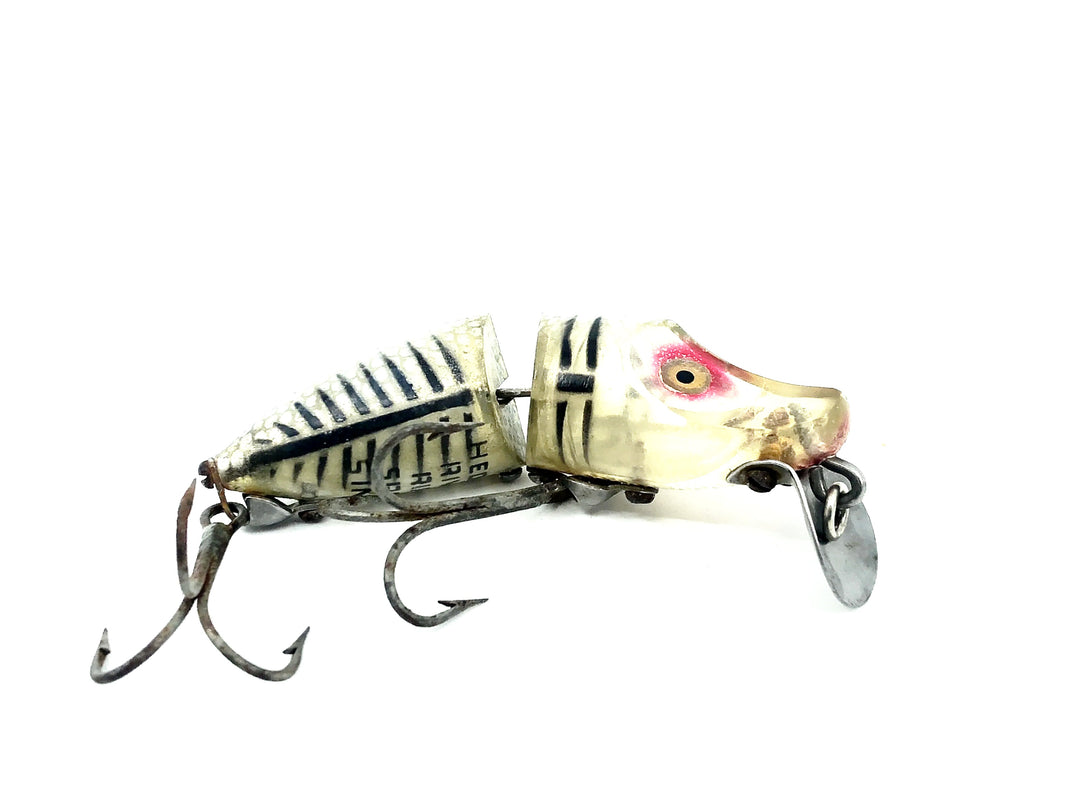 Heddon Jointed River Runt Spook Sinker 9330-XRS Silver Shore Minnow Color