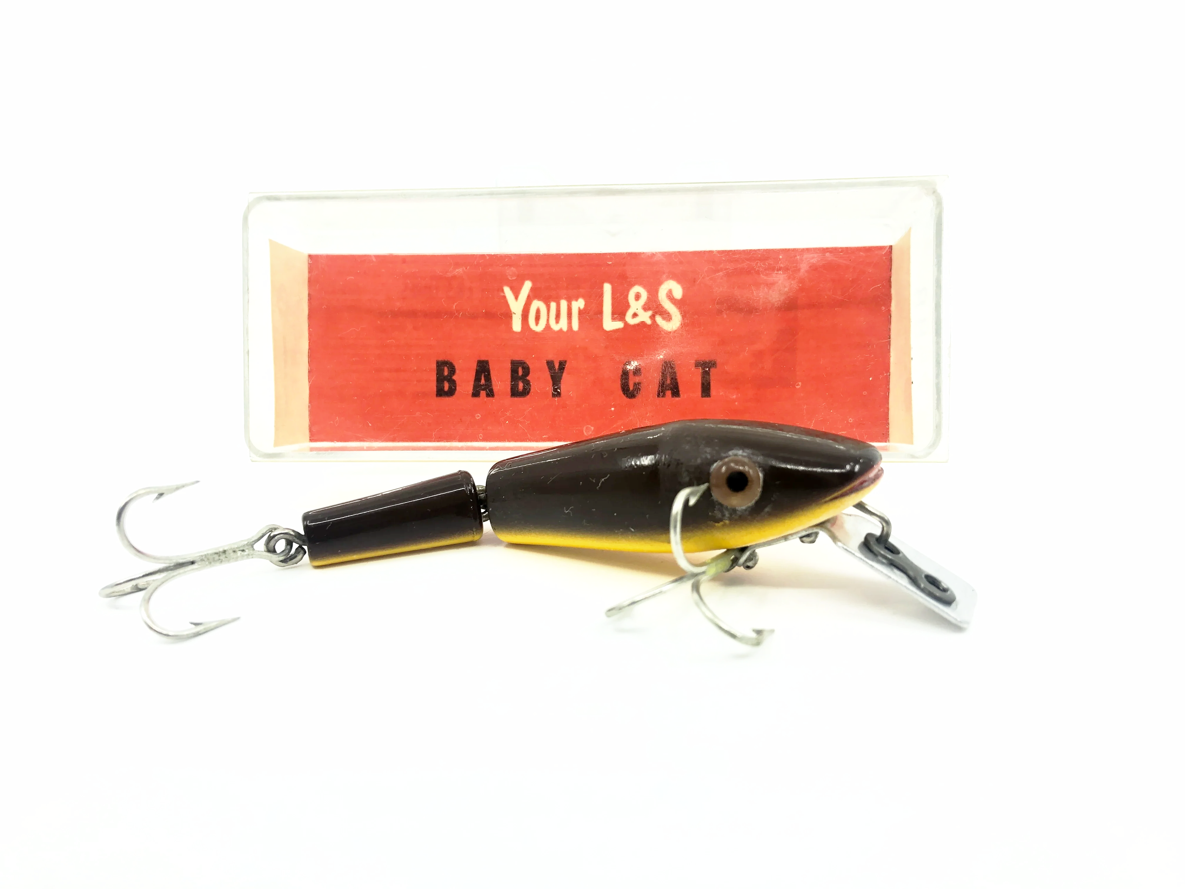 cat hooked with fishing lures L & S Baby Cat 7588, #88 Brown/Yellow Belly w/Box – My Bait Shop, LLC
