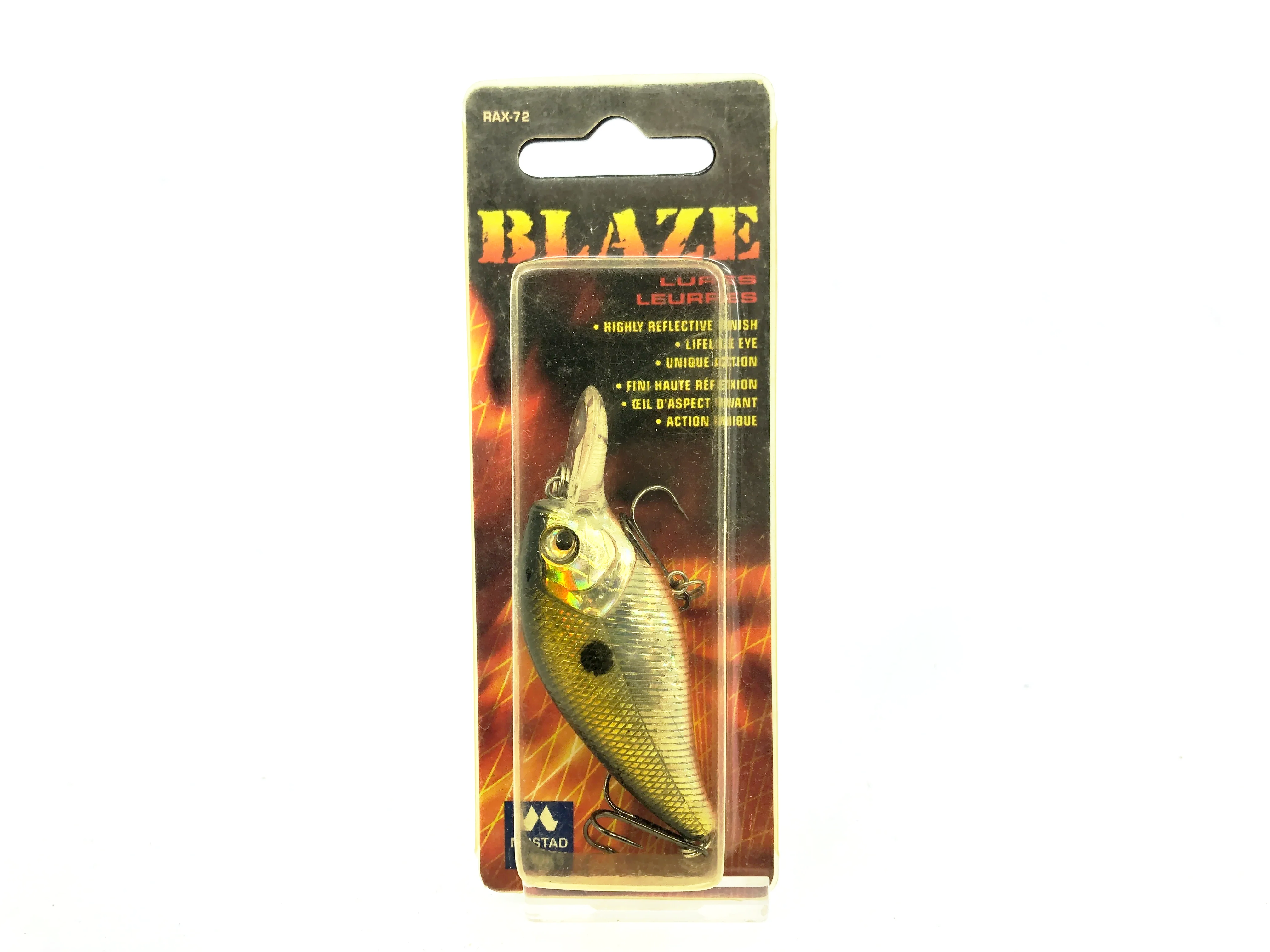 blaze fishing lures rax 72 Rattlesnake Tackle Co. 2 1/2" Popper, Firetiger Color on Card and aggressive strikes on pauses. Blaze Fishing Gear RAX-72 Blaze