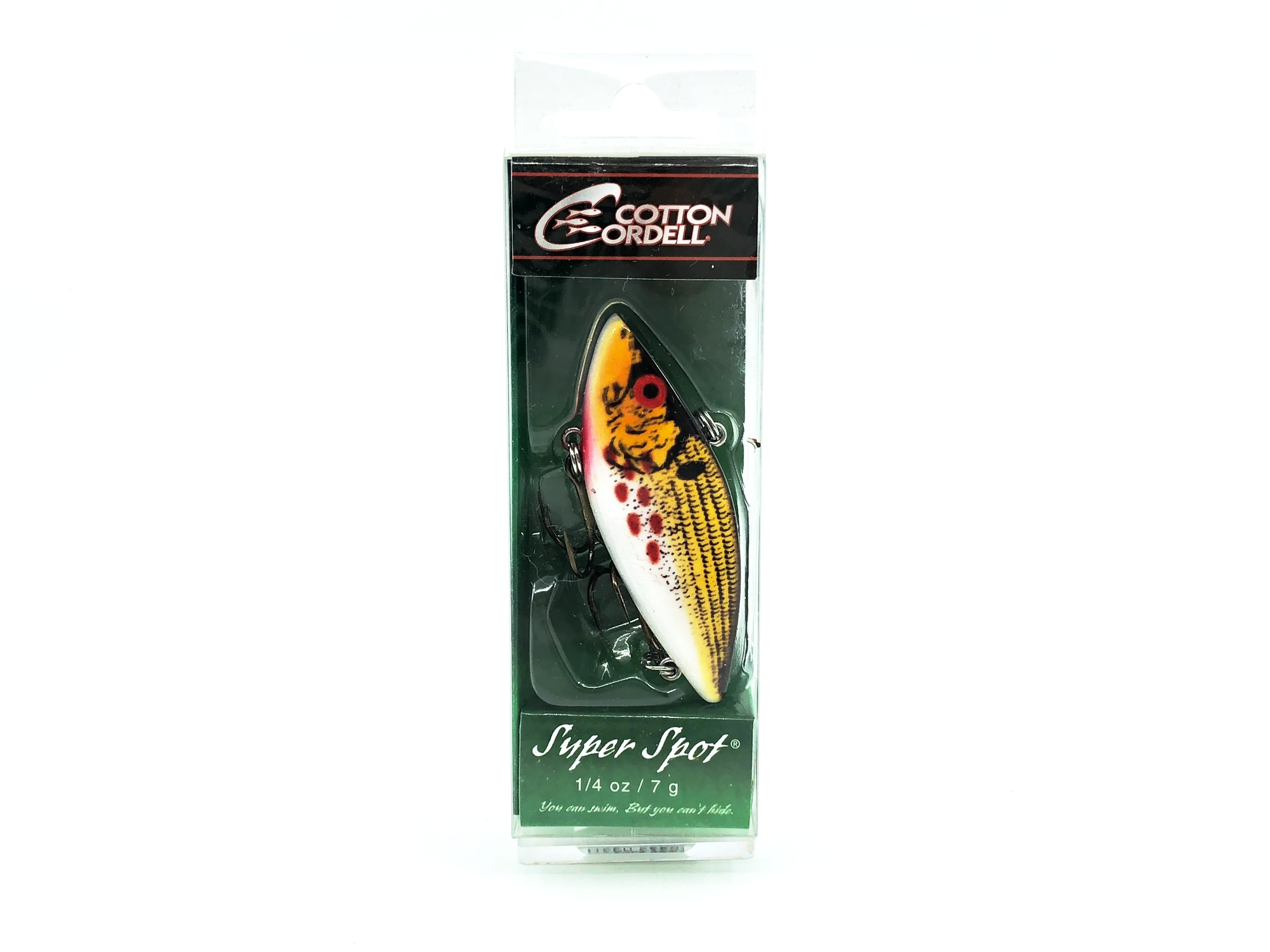 Cotton Cordell Super Spot, Firetiger Color New on Card Old stock – My Bait Shop, LLC