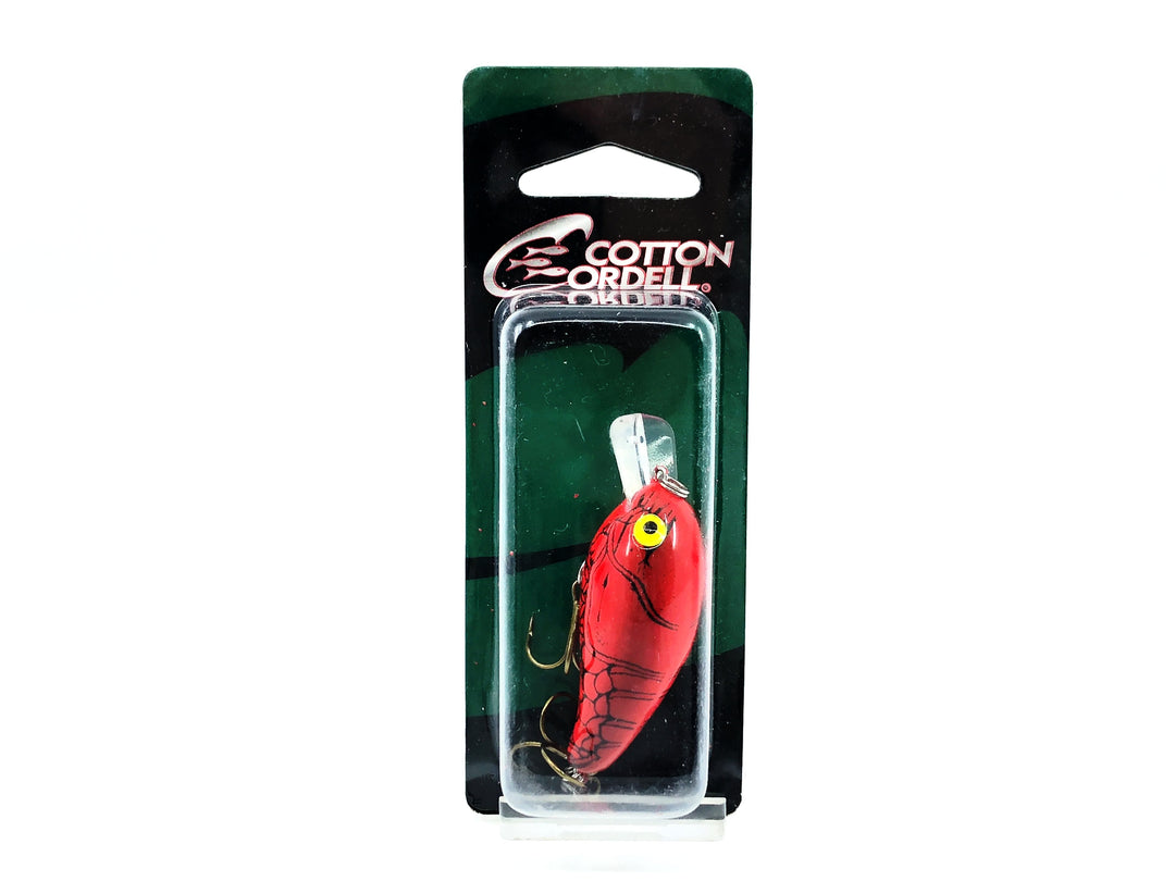 Cotton Cordell C77 Big-O, Red Crawdad Color on Card