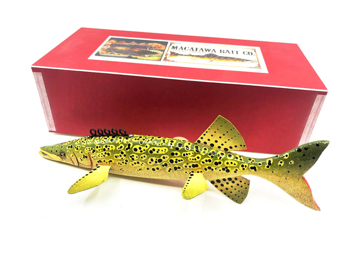 Macatawa Bait Co. Pickerel Decoy 1 of 1 w/Box - Singed