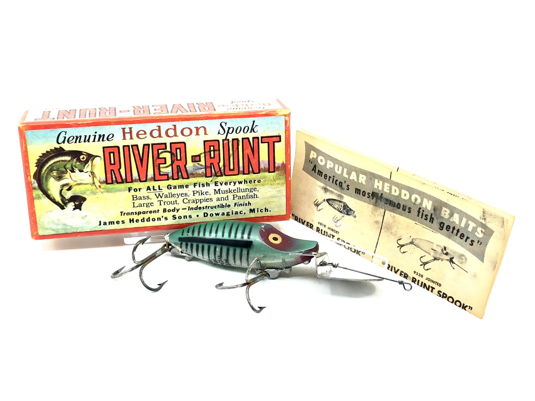 Heddon River Runt Spook Go-Deeper D-9110 XRG Green Shore Color w/Box