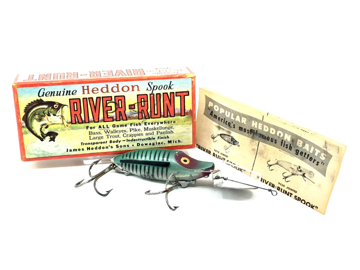 Heddon River Runt Spook Go-Deeper D-9110 XRG Green Shore Color w/Box