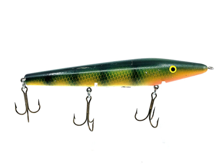 Musky Glide Bait, Perch Color