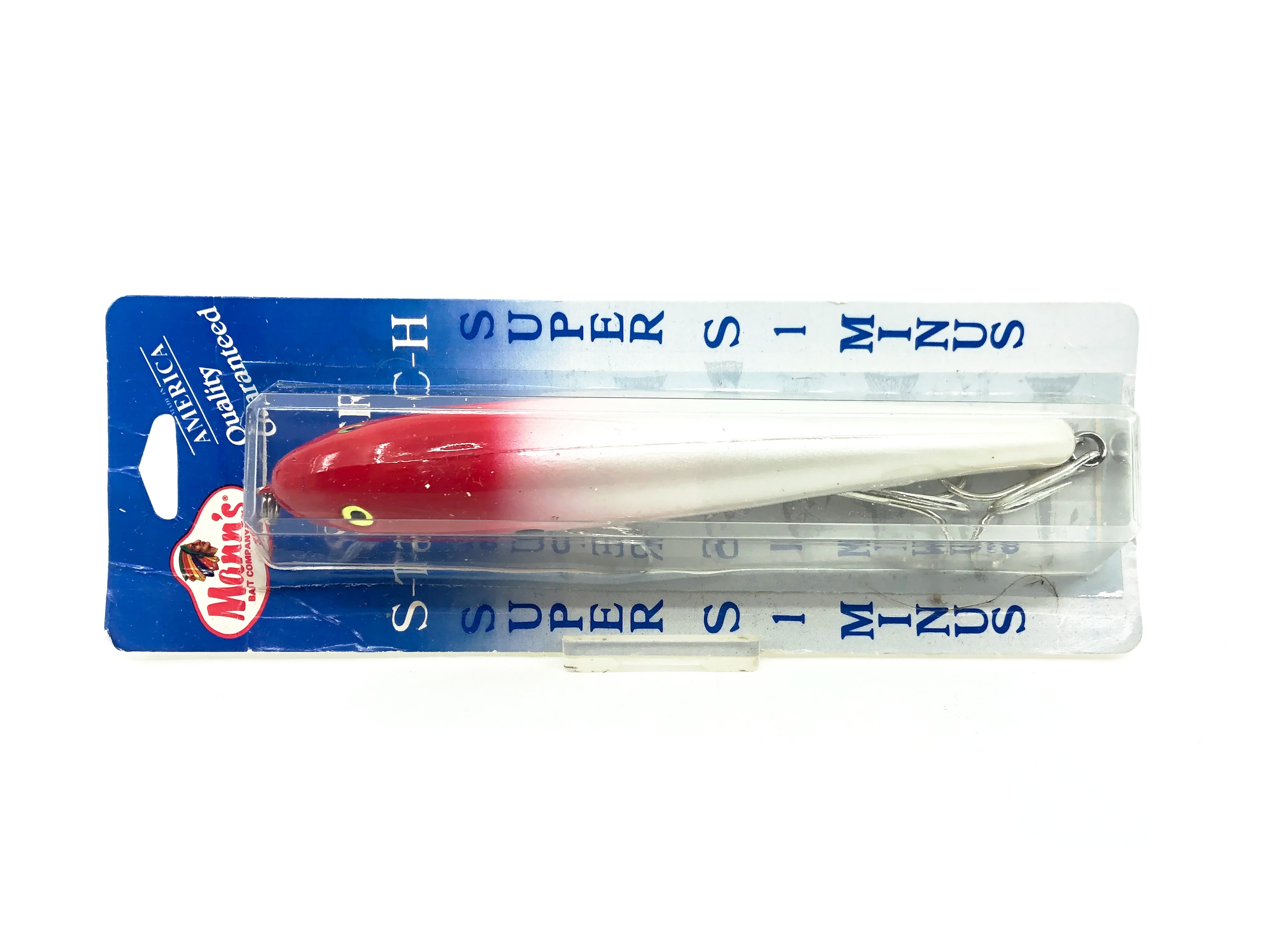 Mann's Super Stretch 1- Minus, Red Head Color on Card – My Bait