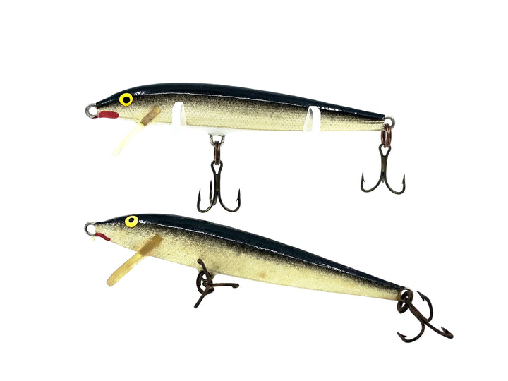 Rapala Original Floating F09, S Silver/Black Back Combo