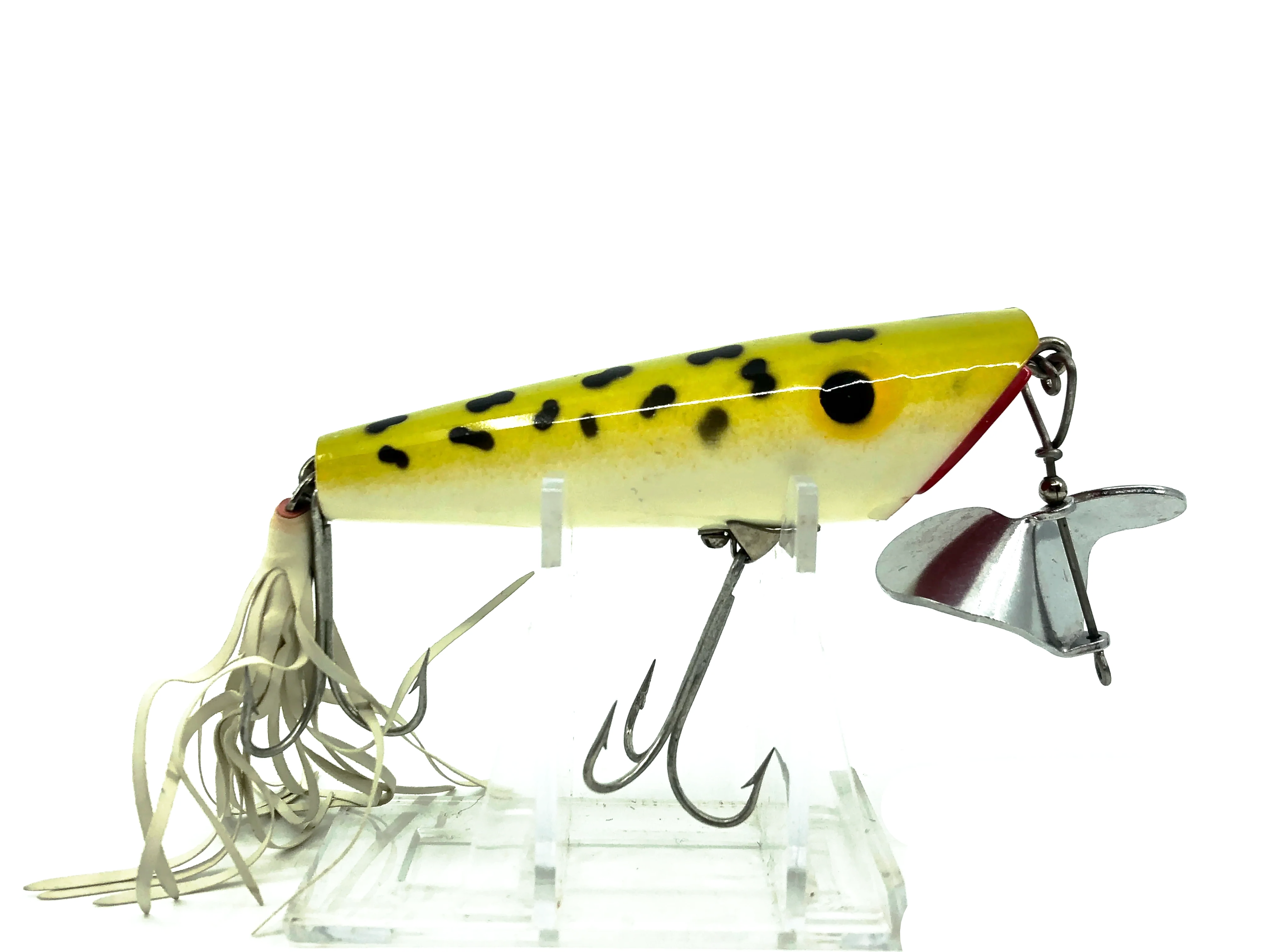 Leurre De Pêche Vintage Arbogast Sputterbug Couleur Grenouille