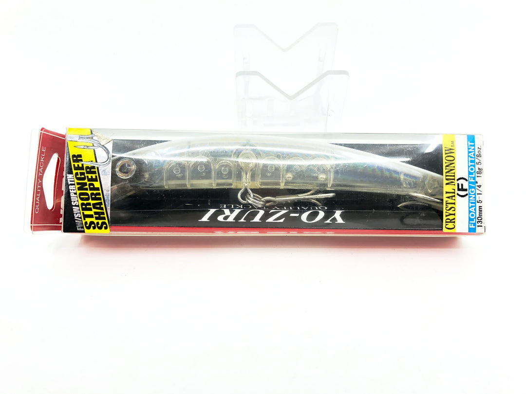 Yo-Zuri .F Crystal 3D Floating Minnow, HGPL Holographic Pearl Color