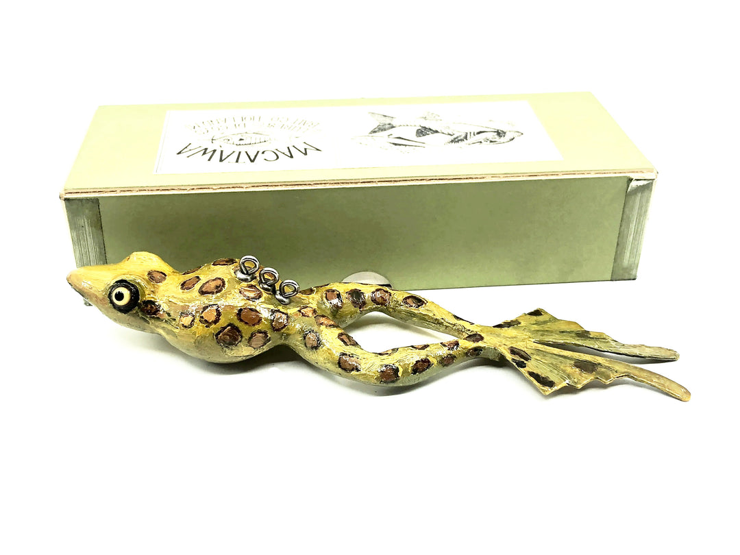 Macatawa Bait Co. Spotted Frog Decoy w/Box