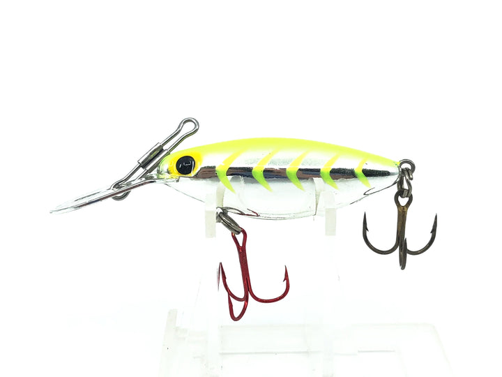 Storm Thin Fin Hot 'N Tot, H Series, Met Silver/Chartreuse Herring Bone Color