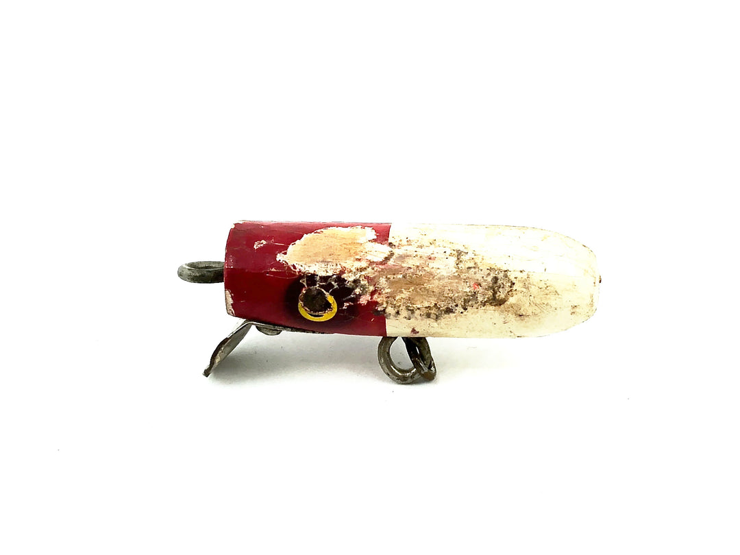 Pearl Rocket A3 Flyrod Lure, Red Head/White
