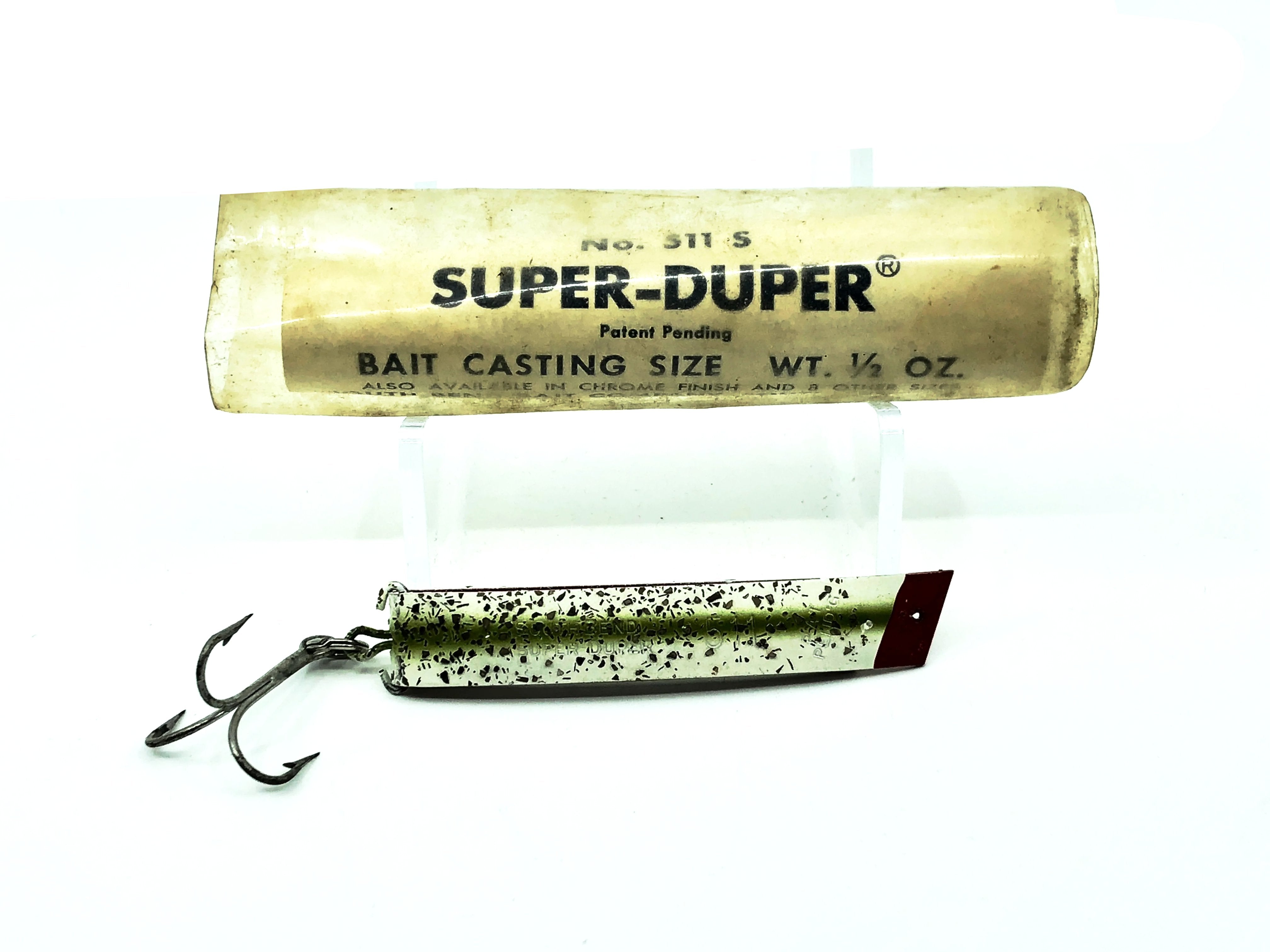 bass pro shop lure super duper South Bend 511, Silver Flitter Color with Tube – My Bait Shop, LLC Z-series baits Calstar Offshore Saltwater Fishing Model:BROGLH711B (Left Hand) Copper sizes 501
