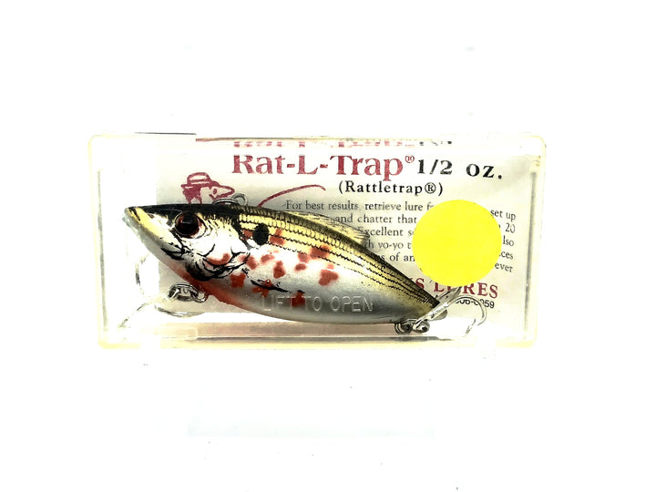 Bill Lewis Classics Rat-L-Trap, #37 Bleeding Shiner Color 1/2 oz with Box Old Stock