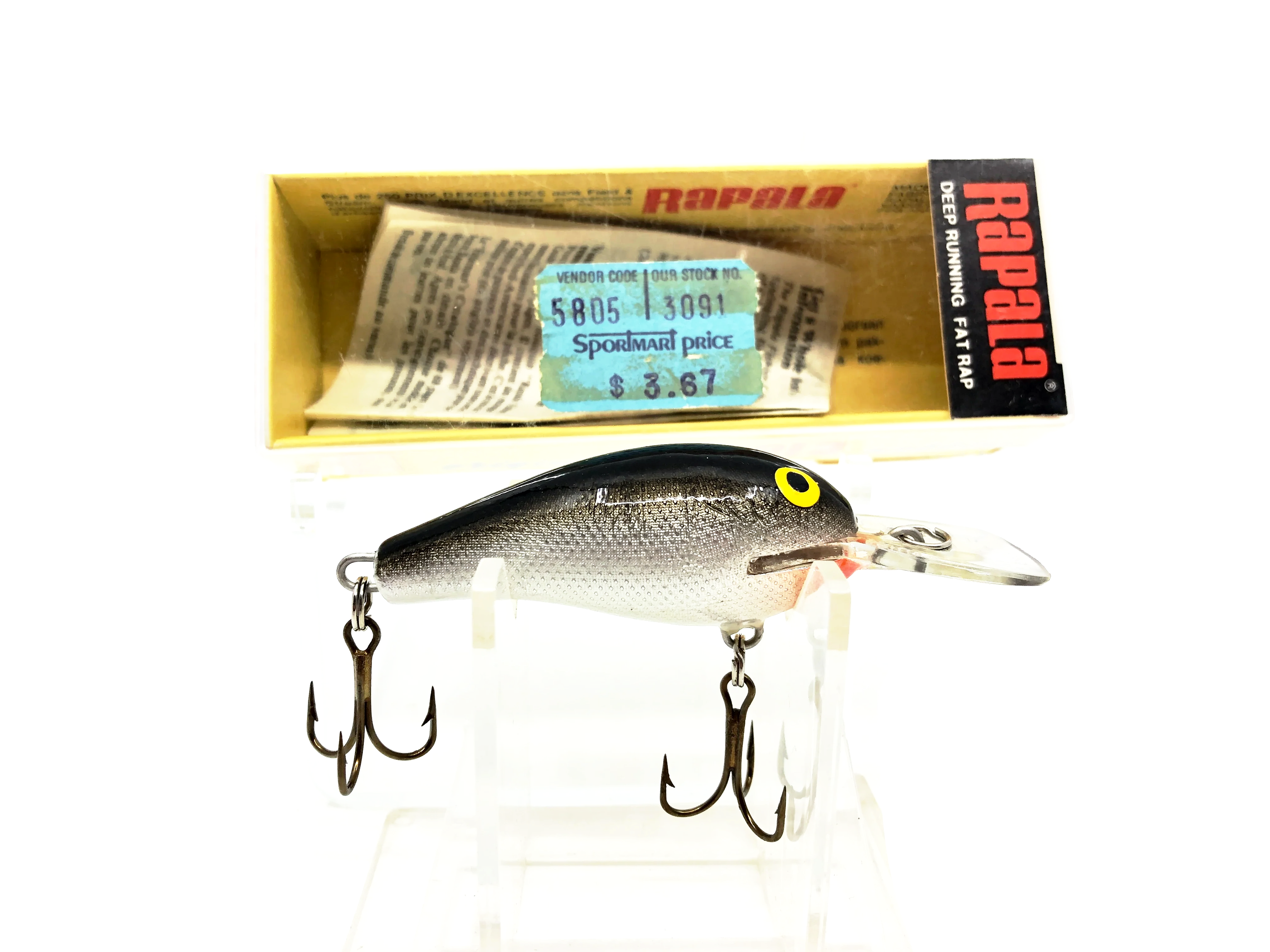 Rapala Fat Rap FR-5, S Silver Color