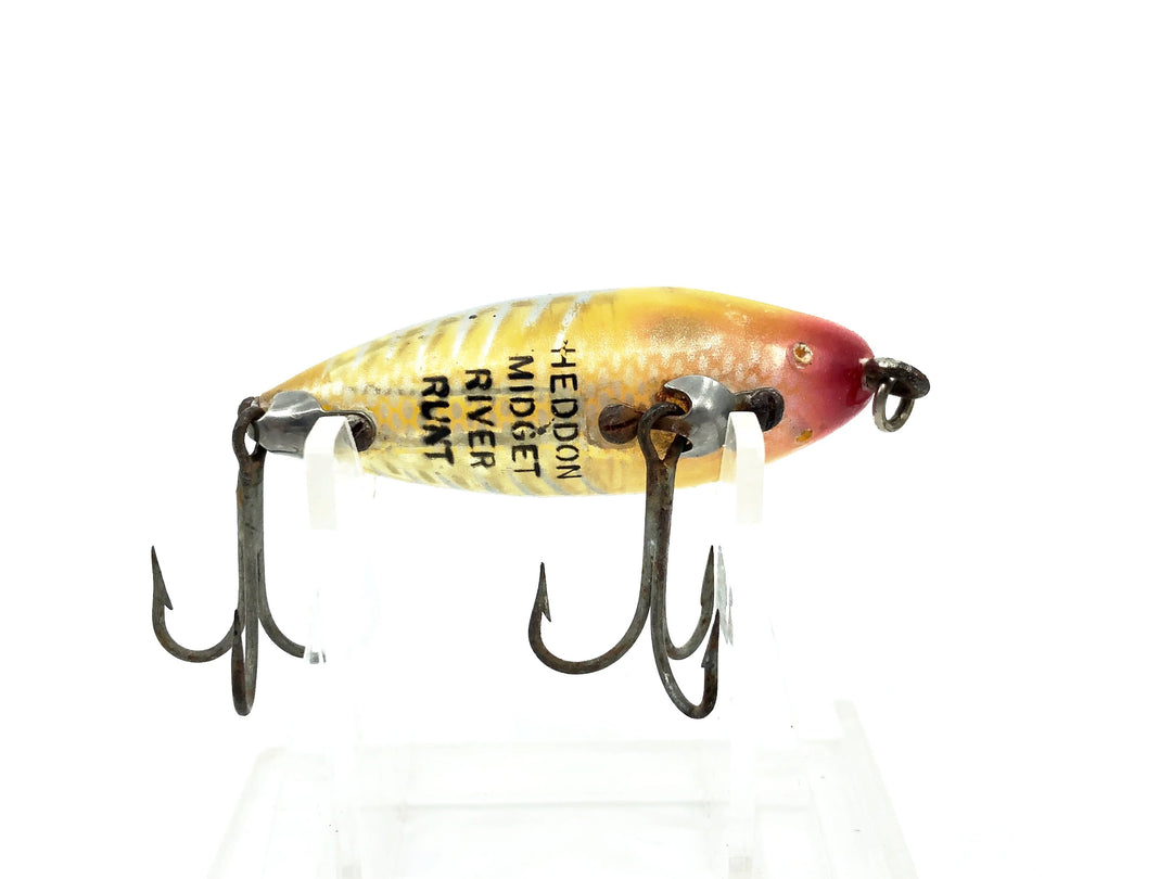 Heddon Midget River Runt Spook 9010, XRY Yellow Shore Minnow Color