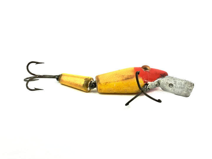 25M L & S Mirrolure Sinker, Yellow/Red Head Colo