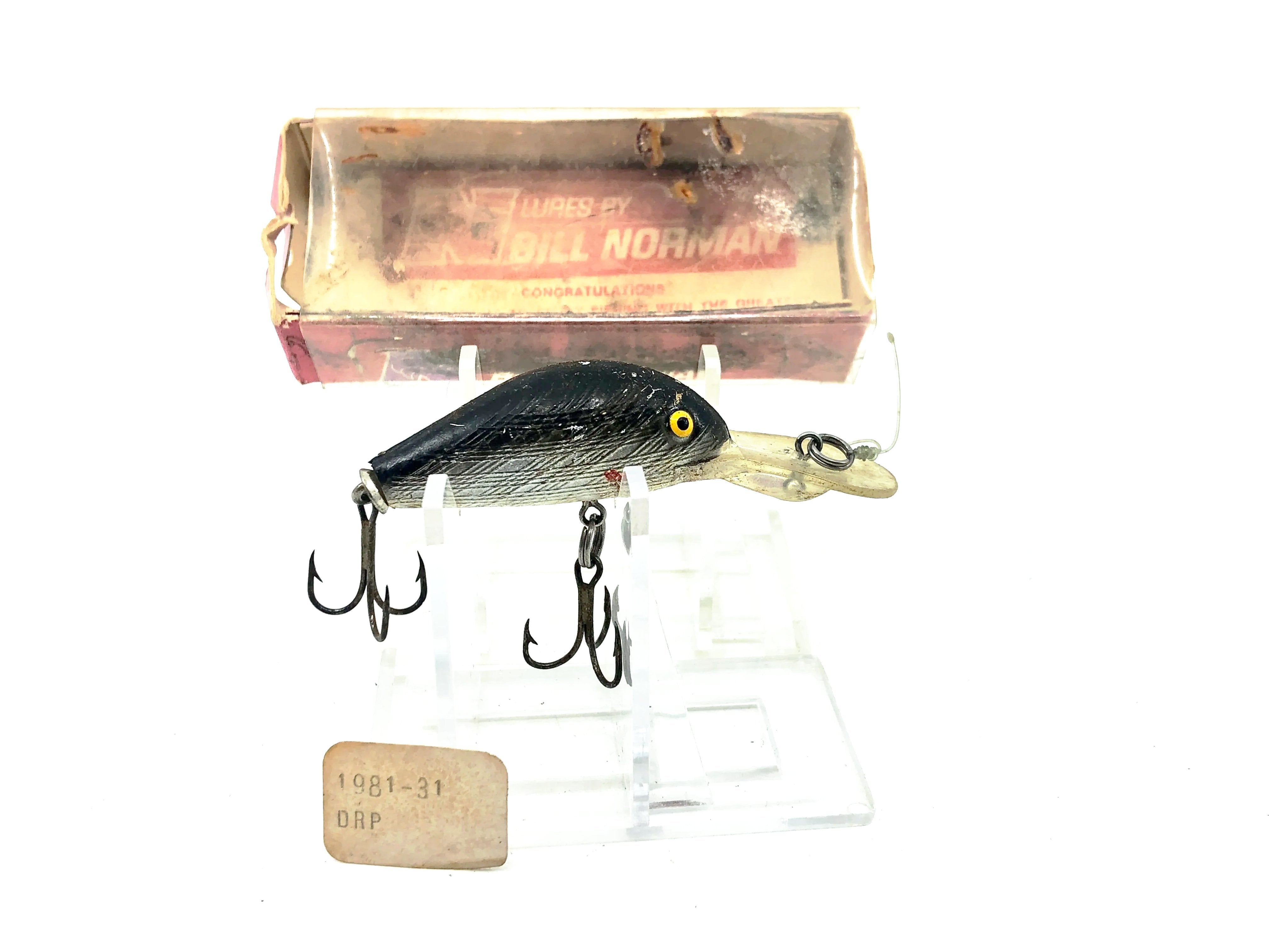 bill norman fishing lures Bill Norman Little Scooper #250 DRP, Silver/Black Back Color w/Box – My Bait Shop, LLC