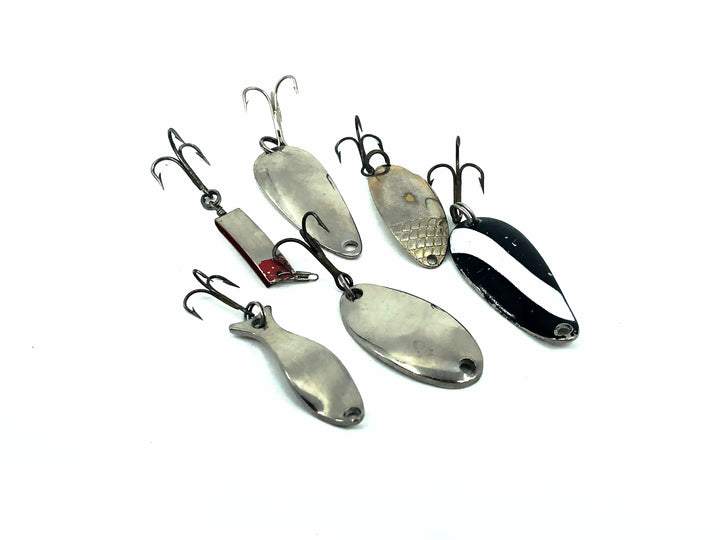 Vintage Small Spoon 6 Pack- South Bend, Wonderlure, & More!