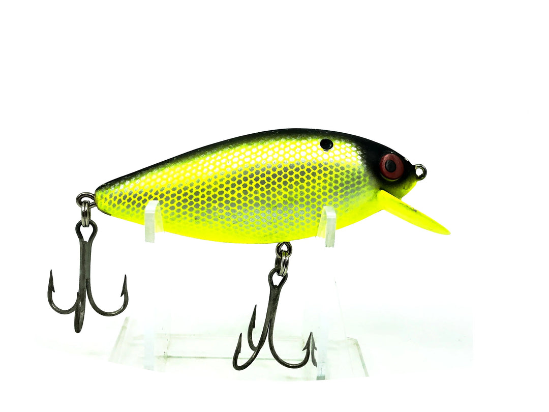 Bomber Speed Shad 4S, FYSC Chartreuse/Silver Sides Color