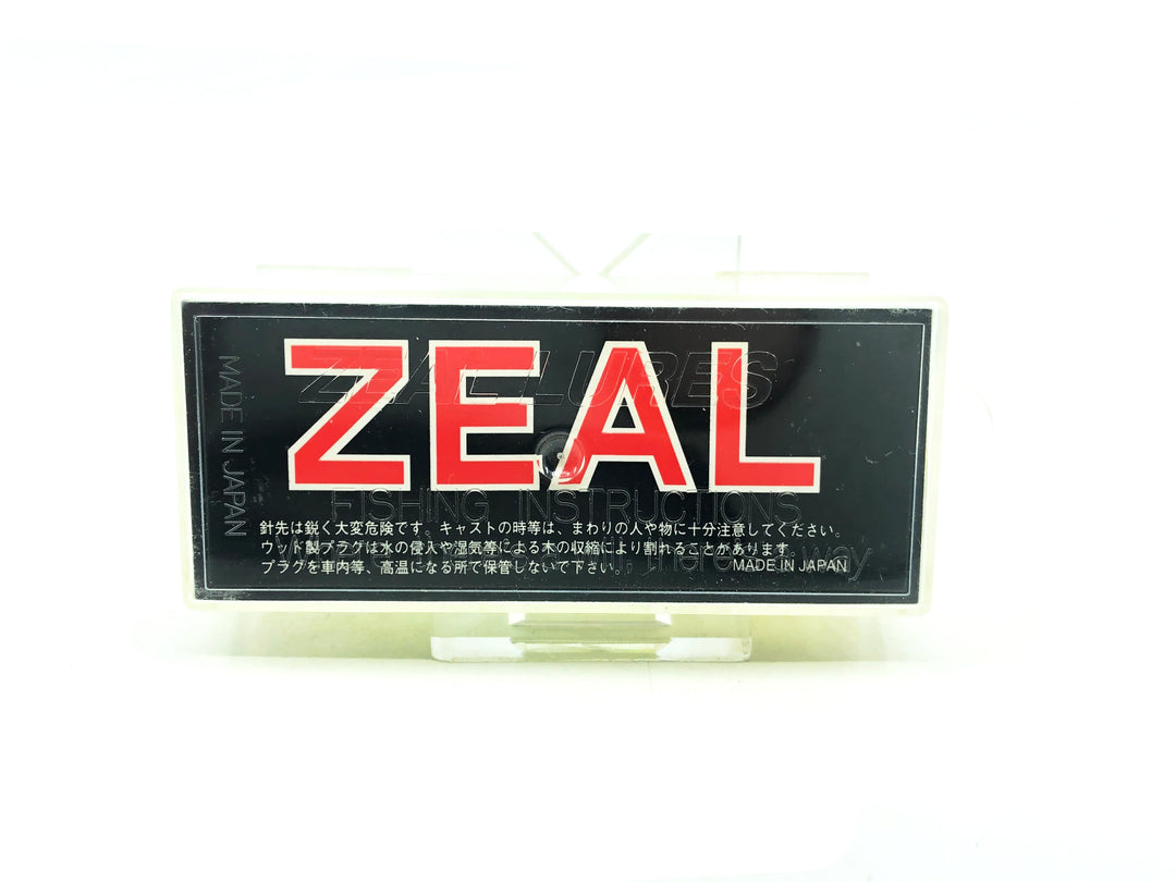 Zeal Uncanny Champ 2001 3/8oz Size , Chartreuse/Green Scale/Orange Belly Color with Box