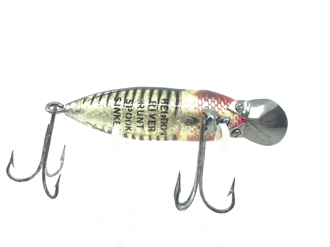 Heddon River Runt Spook Sinker 9110, XRS Silver Shore Color