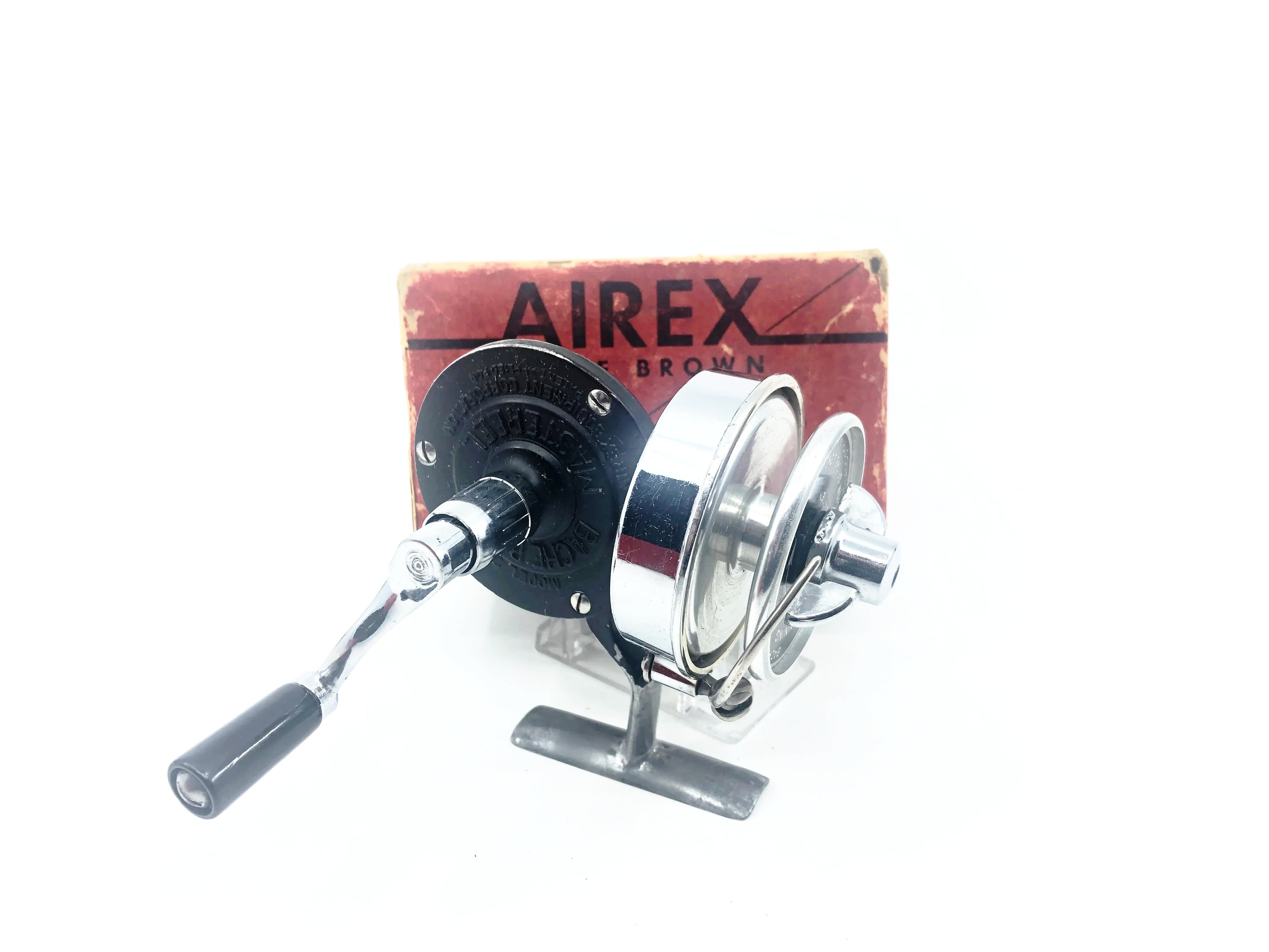 Airex (Bache Brown) Mastereel Model 2-A Spinning Reel, Box