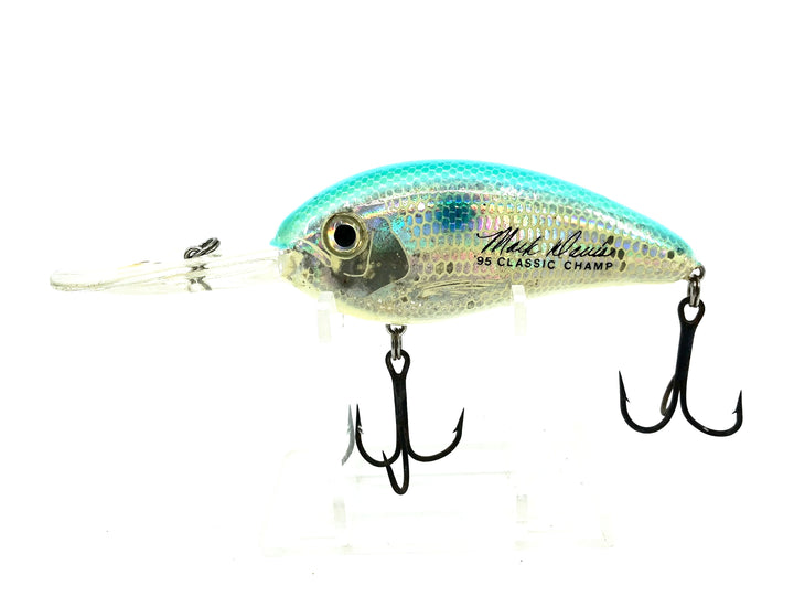 Excalibur Bill Dance Fat Free Shad Mark Davis 95 Classic Champ, Aqua Shad Color