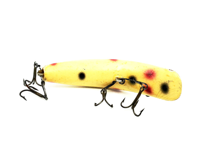 Helin Flatfish T4, Yellow/White with Spots Color-Wooden