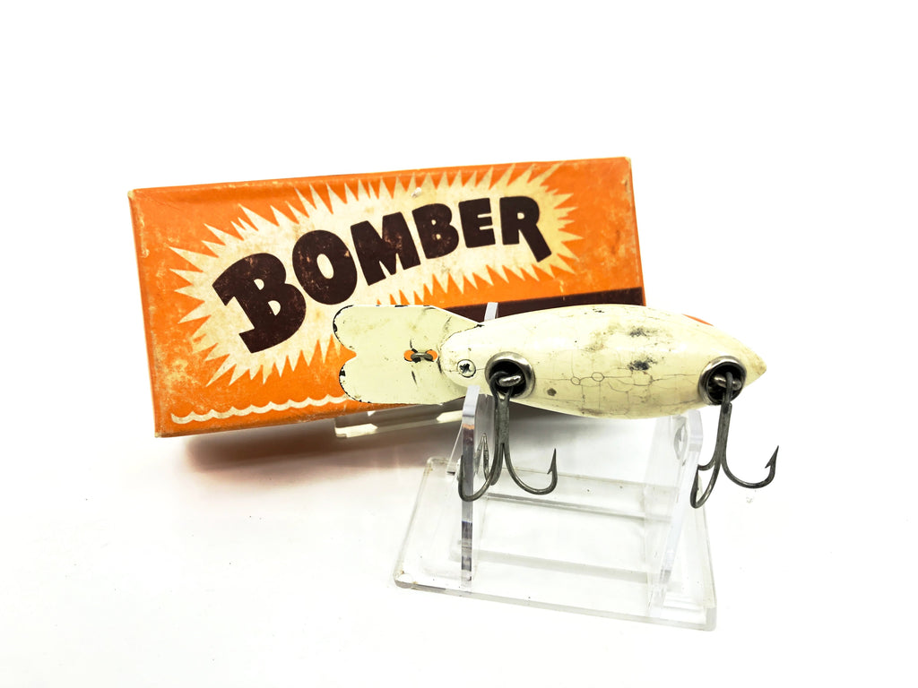 Vintage Wooden 400 Bomber, #01 White Color with Box – My Bait Shop, LLC
