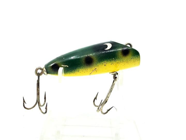 Eppinger Dardevle Osprey Bass Plug, #5401 Frog/Yellow Belly Color